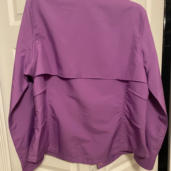 Duluth Women's Water Replent Activeware Shirt Sz. L Snap Closure with Pockets - Picture 11 of 16